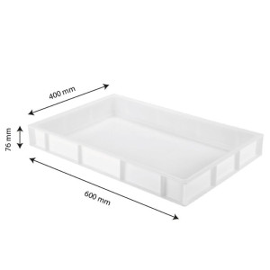 Bac A Patons 14L 600 x 400 Weiß - Gilac