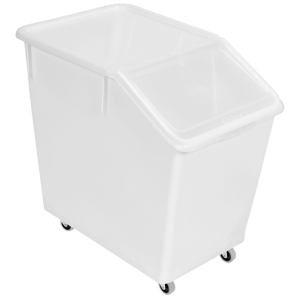 Ingrediëntenbak met Deksel en Wielen - 80 L