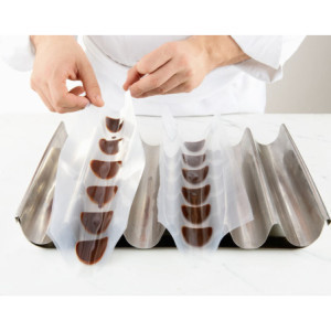 Plaque Tegels Inox - 350 x 300 mm - Matfer