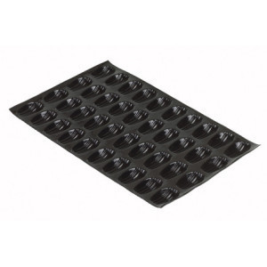 Madeleinevorm - 40 Afdrukken - 78 x 47 mm - Matfer