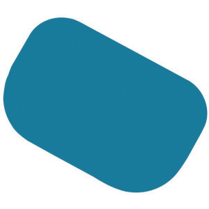 Hoorn in PP - Blauw - 148 x 99 mm - Matfer