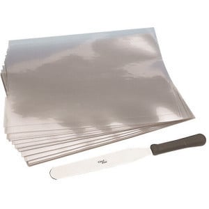 PEBD Gitaarblad - 600 x 400 mm - Set van 10 - Matfer