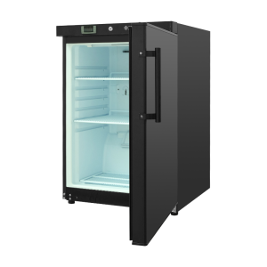 Kühlschrank 200 Liter - Positiv Schwarz - Dynasteel