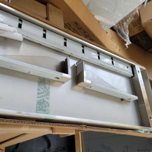 Roestvrijstalen Wandplank - L 1500 x D 300 mm - Dynasteel