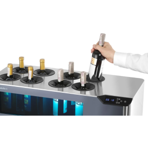 Flessenkoeler - 2 Zones - 8 Flessen - Arktic