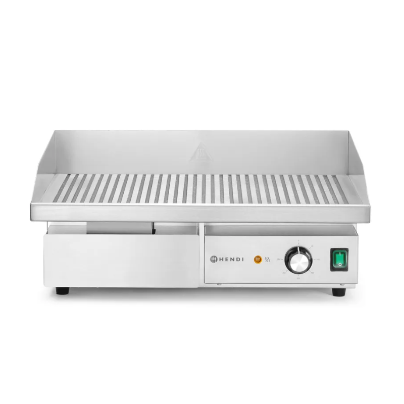 Grillplaat Geribbeld - 548 x 350 mm - HENDI