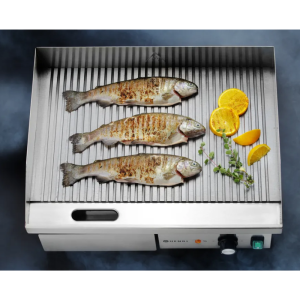 Grillplaat Geribbeld - 548 x 350 mm - HENDI