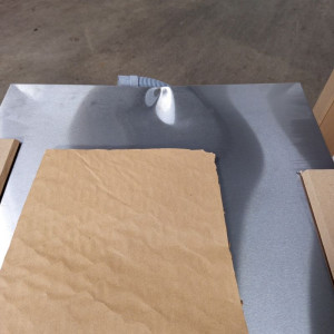 Professioneller Geschirrspüler mit Klarspüler- und Reinigungsmittelspender - 50 x 50 cm