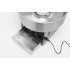 Zuckerwattemaschine aus Edelstahl - Schwarz - HENDI