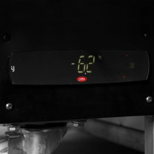 Réfrigérateur Congélateur Couvercle Vitré Noir - 427 L - TEFCOLD