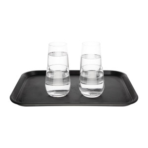 Non-Slip Rectangular Tray 410 x 305 Mm - Olympia KRISTALLON