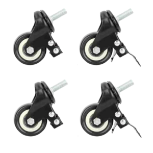 Räder für Edelstahltische und Spülen - Satz von 4 - Dynasteel