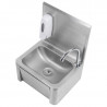 Stainless Steel Knee-Operated Hand Wash - Dynasteel