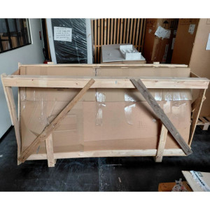 Volledige Snack Afzuigkap 900 - Lengte 1600 - Motor, Led en Variator - Dynasteel