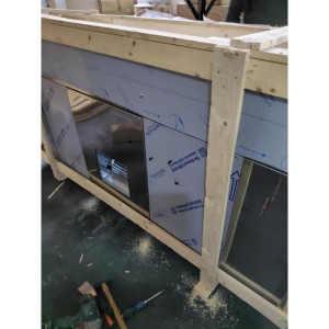 Volledige Snack Afzuigkap 900 - Lengte 1600 - Motor, Led en Variator - Dynasteel