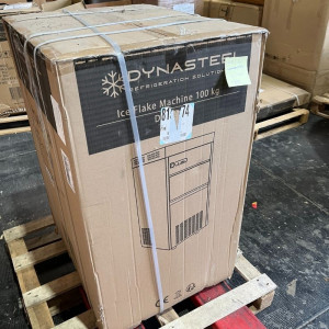 IJsblokjesmachine - Dynasteel 100 Kg: Professionele Kwaliteit