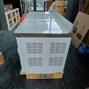 Tafelkoelkast 3 Deuren GN1/1 - Diepte 700 met Achterwand - Dynasteel