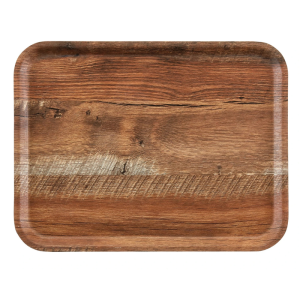 Rechthoekige Schotel Madeira - Bruin Eiken - 280 x 200 mm - Cambro