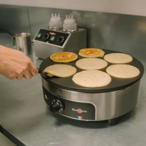 Mini Spatel Gebogen voor Pannenkoeken - RVS - Krampouz