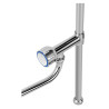 Dish Spray Faucet with Single-Hole Mixer with Gooseneck - Dynasteel