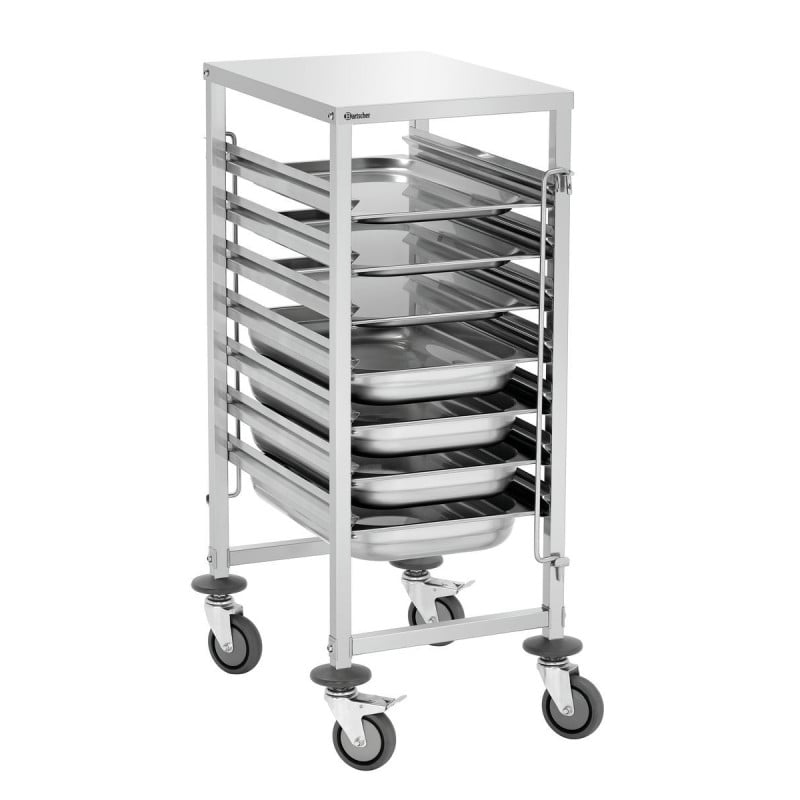 Chariot Gastronorm 7 niveaus GN1/1 Barstcher