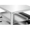 Gastronormwagen 7 niveaus GN1/1 Barstcher