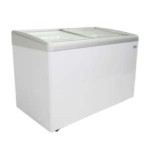 Glass Lid Chest Freezer - 396 L - CombiSteel