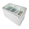 Glass Lid Chest Freezer - 396 L - CombiSteel