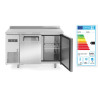 Tafelvriezer met twee deuren Kitchen Line 220L - Merk HENDI - Fourniresto