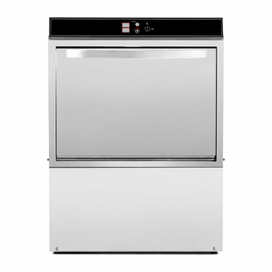 Professionele Vaatwasser met Spoelmiddeldoseerder en Reinigingsmiddel en Afvoerpomp - 50 x 50 cm - Dynasteel