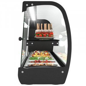 Vitrine voor Sushi en Tapas - SLIM Tapas - GN 1/6 - SAYL