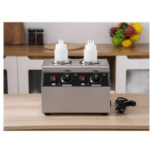 Double Dynasteel Chocolate Warmer - Ideal for Catering Professionals