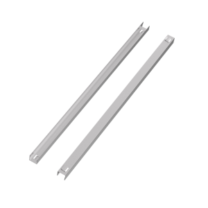 Paar Schienen für Kühltische P 600 mm - CombiSteel