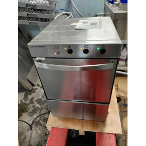 Professional Dishwasher with Rinse Aid and Detergent Dispenser - 40 x 40 cm - Dynasteel