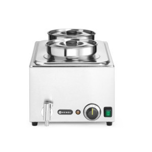 Bain-Marie voor Saus - 2 x 4 L - HENDI