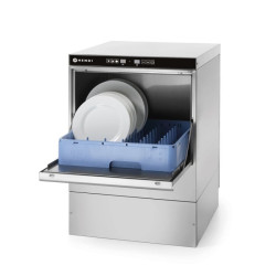 Vaatwasser 3600 W - Vloeistofdoseerder - Afvoerpomp - 50 x 50 cm - HENDI