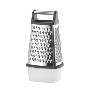 Vierzijdige rasp met bakje - HENDI