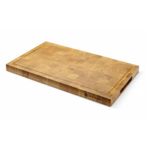 Presentatieplank Eindkorrelhout - 530 x 325 mm - HENDI