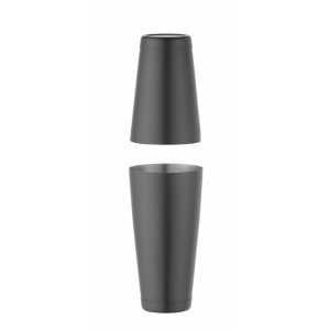 Shaker Boston Tin-on-Tin Black - 0.8 L - HENDI