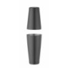 Shaker Boston Tin-on-Tin Black - 0.8 L - HENDI