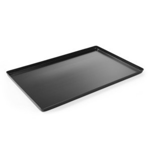 Präsentationsplatte für Süßwaren Schwarz - 600 x 400 mm - HENDI