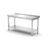 Wandtisch Profi Line mit Regal - L 1600 x T 600 mm - HENDI