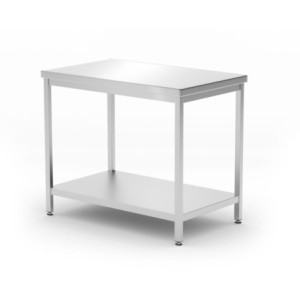 Zentrale Profi Line Tisch mit Regal - L 1000 x T 600 mm - HENDI