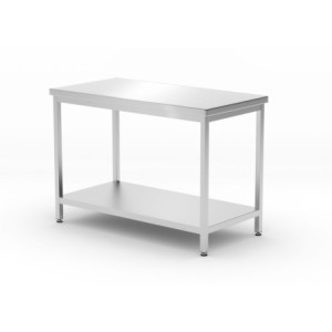 Zentrale Profi Line Tisch mit Regal - L 1200 x T 600 mm - HENDI