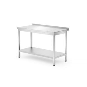 Wandtafel Profi Line met plank - D 700 x B 1200 mm - HENDI