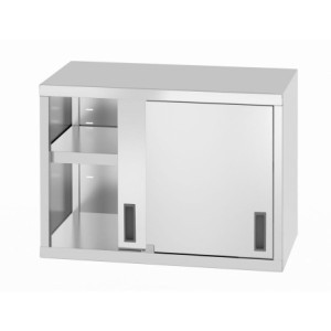Geschweißter Wandschrank mit Schiebetüren - 800 x 400 mm - HENDI
