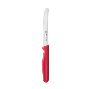 Couteau Universel Rouge - Lame 112 mm - HENDI