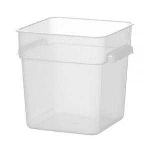 Lebensmittelbehälter mit Graduierung 235 x 235 - 7,6 L - HENDI