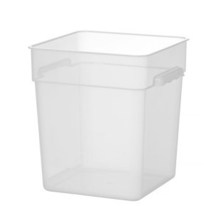 Voedselcontainer met schaalverdeling 290 x 290 - 17,2 L - HENDI