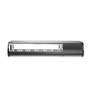 Vitrine à Sushis GN 1/3 - L 1529 mm - 62 L - HENDI